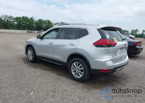 2017 Nissan Rogue Sv из США, поврежденный, VIN KNMAT2MV4HP508746